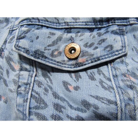 Jessica Simpson Denim Jacket Women’s Size Small NWOT - Picture 2 of 8